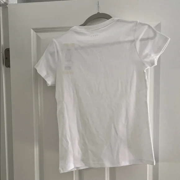 DKNY Kids Classic White Tee - Picture 5 of 7